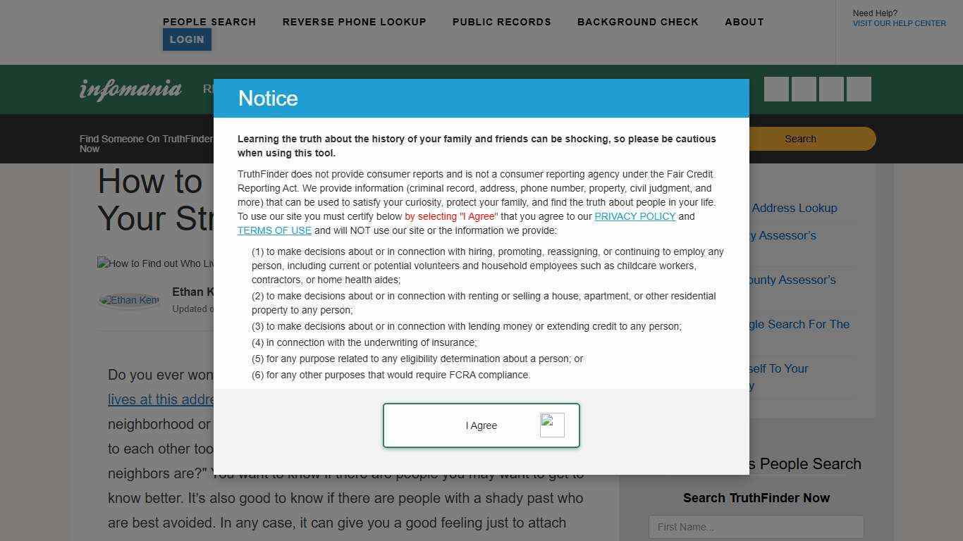 Who Lives On My Street? Find Out Here!