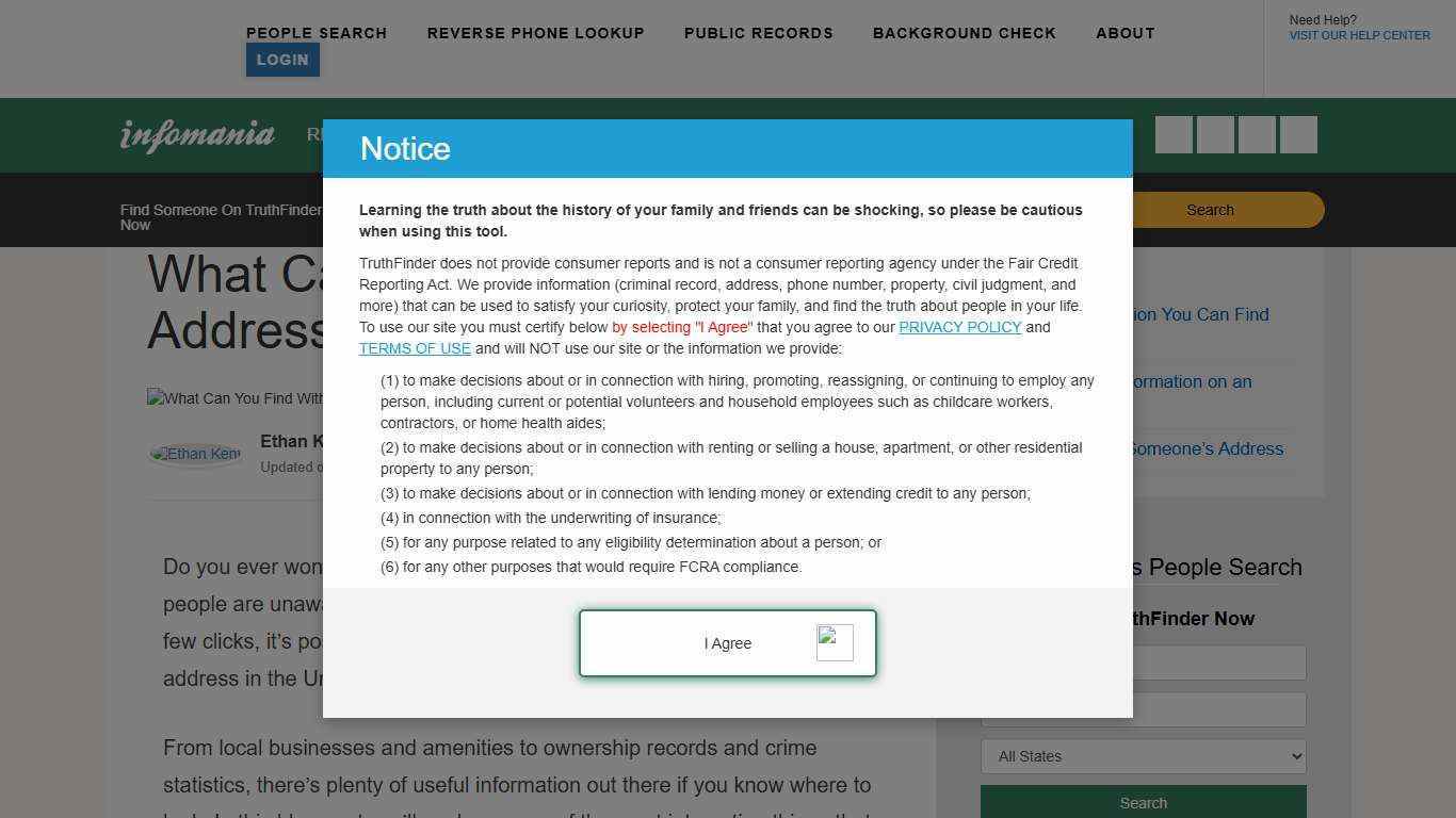 What Can You Find With An Address?